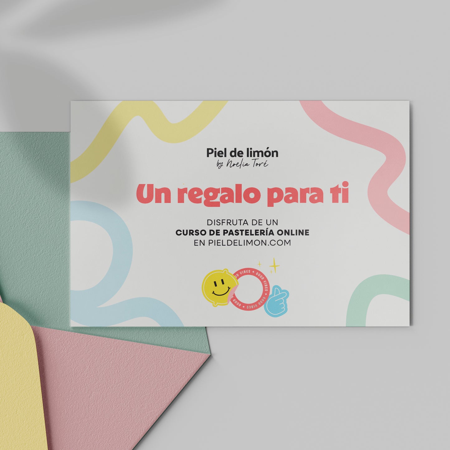 Tarjeta regalo - Curso de pastelería online (Tartas de números)