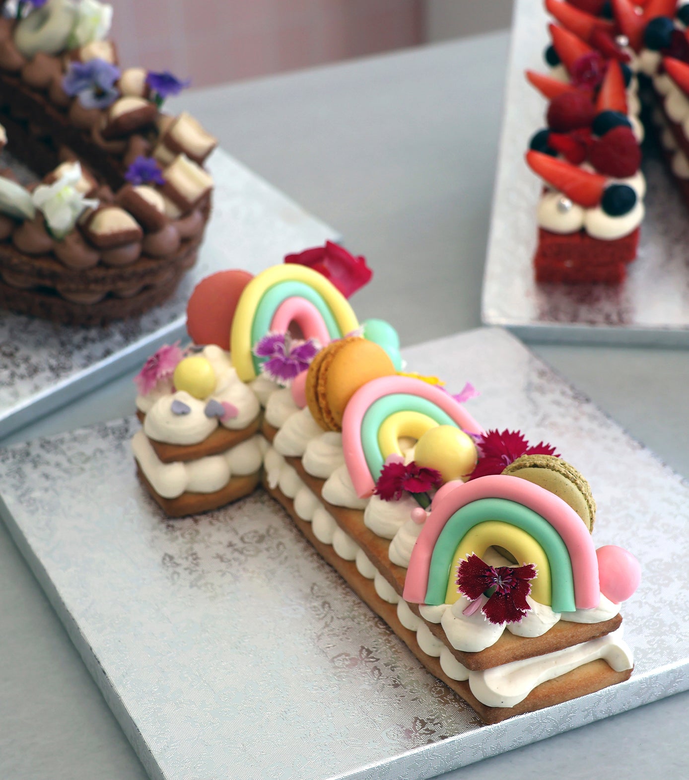 Curso de tartas de números y letras