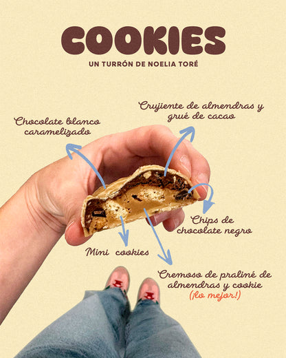 Turrón de Cookies x Noelia Toré